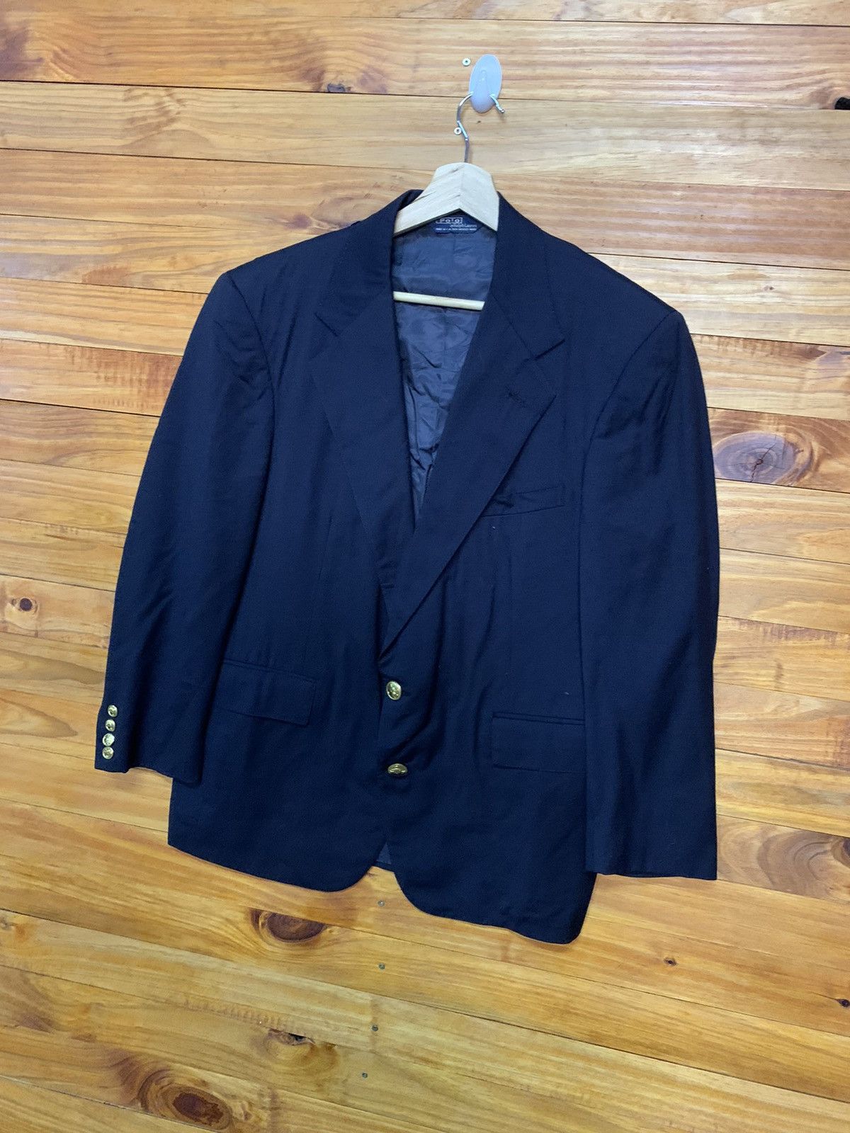 Polo Ralph Lauren Vintage Polo Ralph Lauren Wool Coat Made In Usa Size US M / EU 48-50 / 2 - 3 Thumbnail