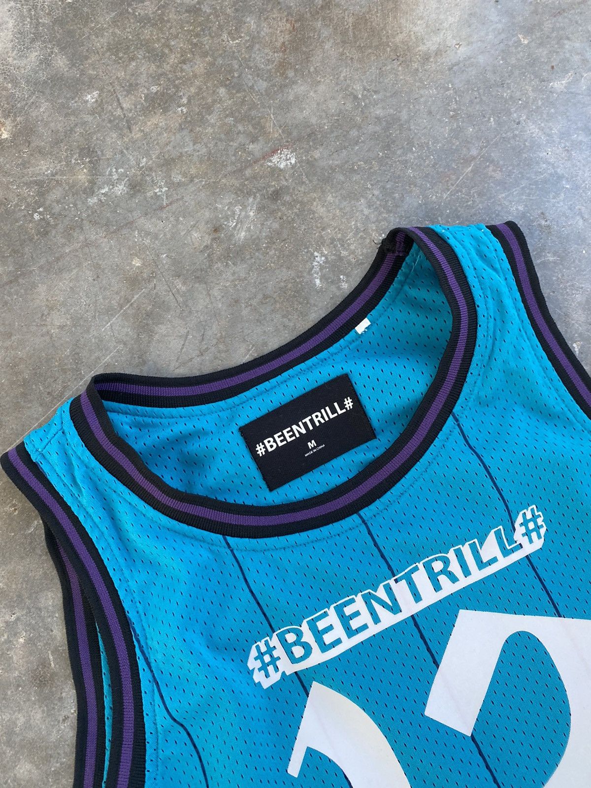 Been Trill # Been Trill # 13 Basketball Jersey Blue Sz. Medium ASAP Size US M / EU 48-50 / 2 - 4 Thumbnail