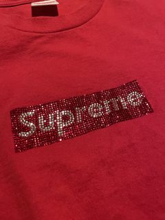 Supreme x Swarovski Box Logo Tee !!! ((review and w2c in the comments) :  r/DHgate