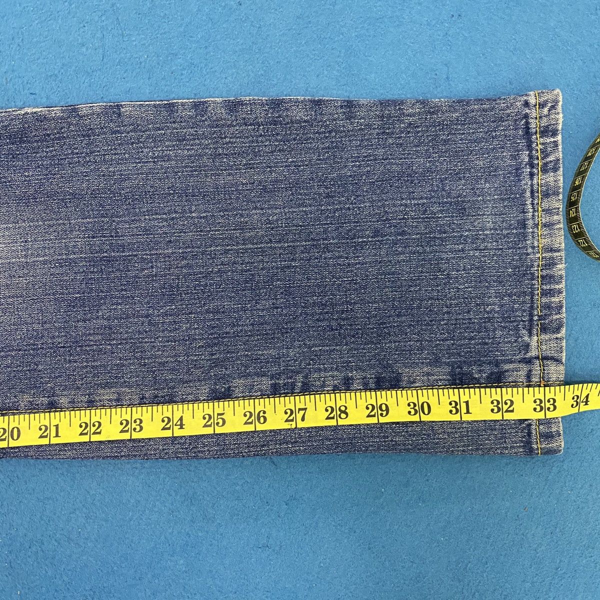 Ed Hardy × Vintage VTG ED HARDY DISTRESSED DENIM Size US 34 / EU 50 - 17 Thumbnail