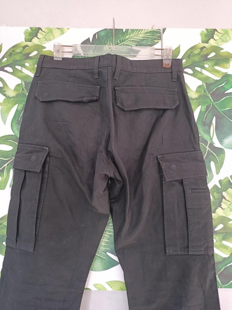 Sophnet. SOPHNET Black Slim Cargo Pants – Riri Zip, Made in Japan Size US 32 / EU 48 - 6 Thumbnail