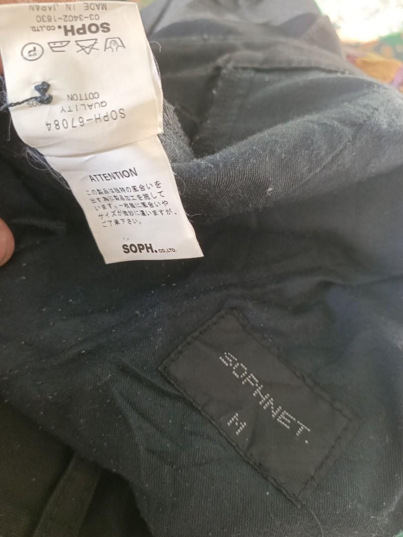 Sophnet. SOPHNET Black Slim Cargo Pants – Riri Zip, Made in Japan Size US 32 / EU 48 - 10 Thumbnail