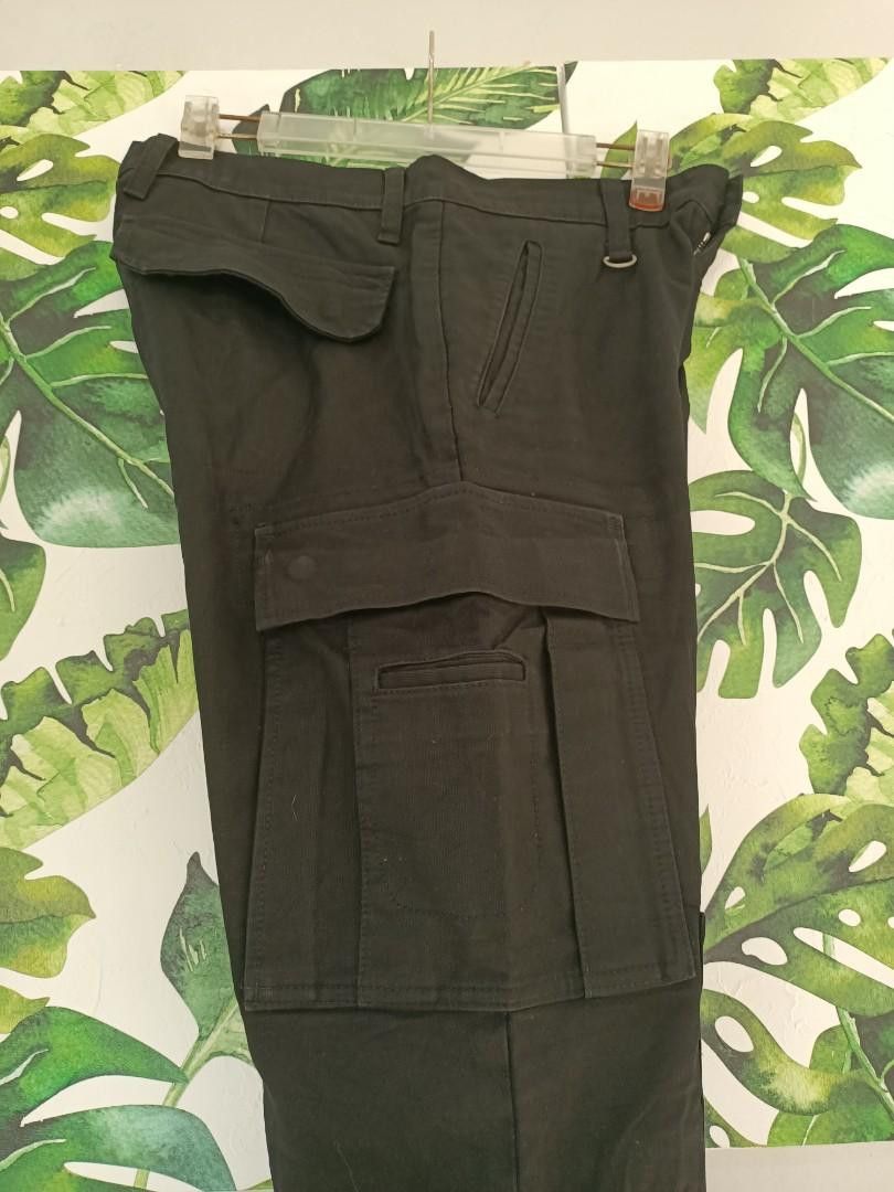 Sophnet. SOPHNET Black Slim Cargo Pants – Riri Zip, Made in Japan Size US 32 / EU 48 - 8 Thumbnail