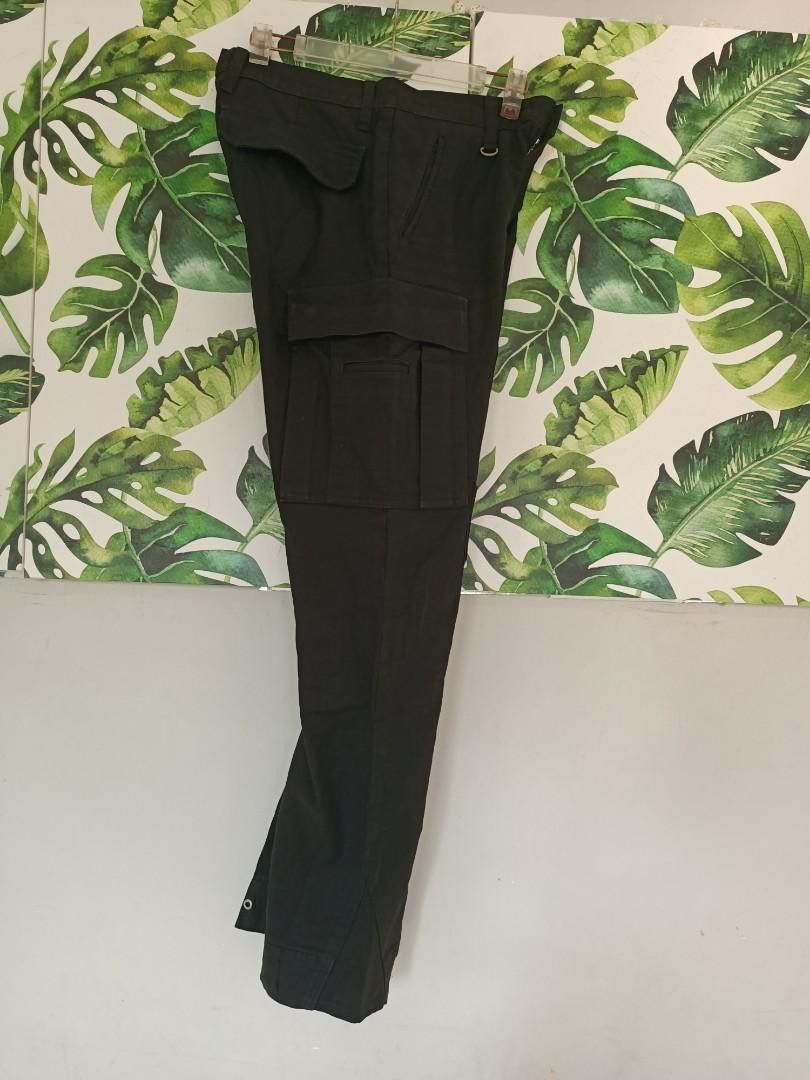Sophnet. SOPHNET Black Slim Cargo Pants – Riri Zip, Made in Japan Size US 32 / EU 48 - 7 Thumbnail