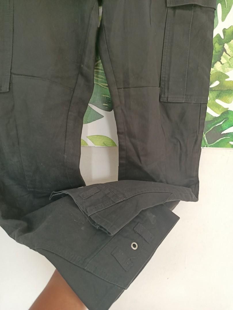 Sophnet. SOPHNET Black Slim Cargo Pants – Riri Zip, Made in Japan Size US 32 / EU 48 - 3 Thumbnail