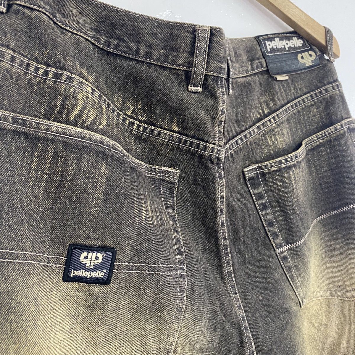 Designer × Marc Buchanan × Pelle Pelle PELLE PELLE MARC BUCHANAN JEANS DENIM Size US 38 / EU 54 - 7 Thumbnail