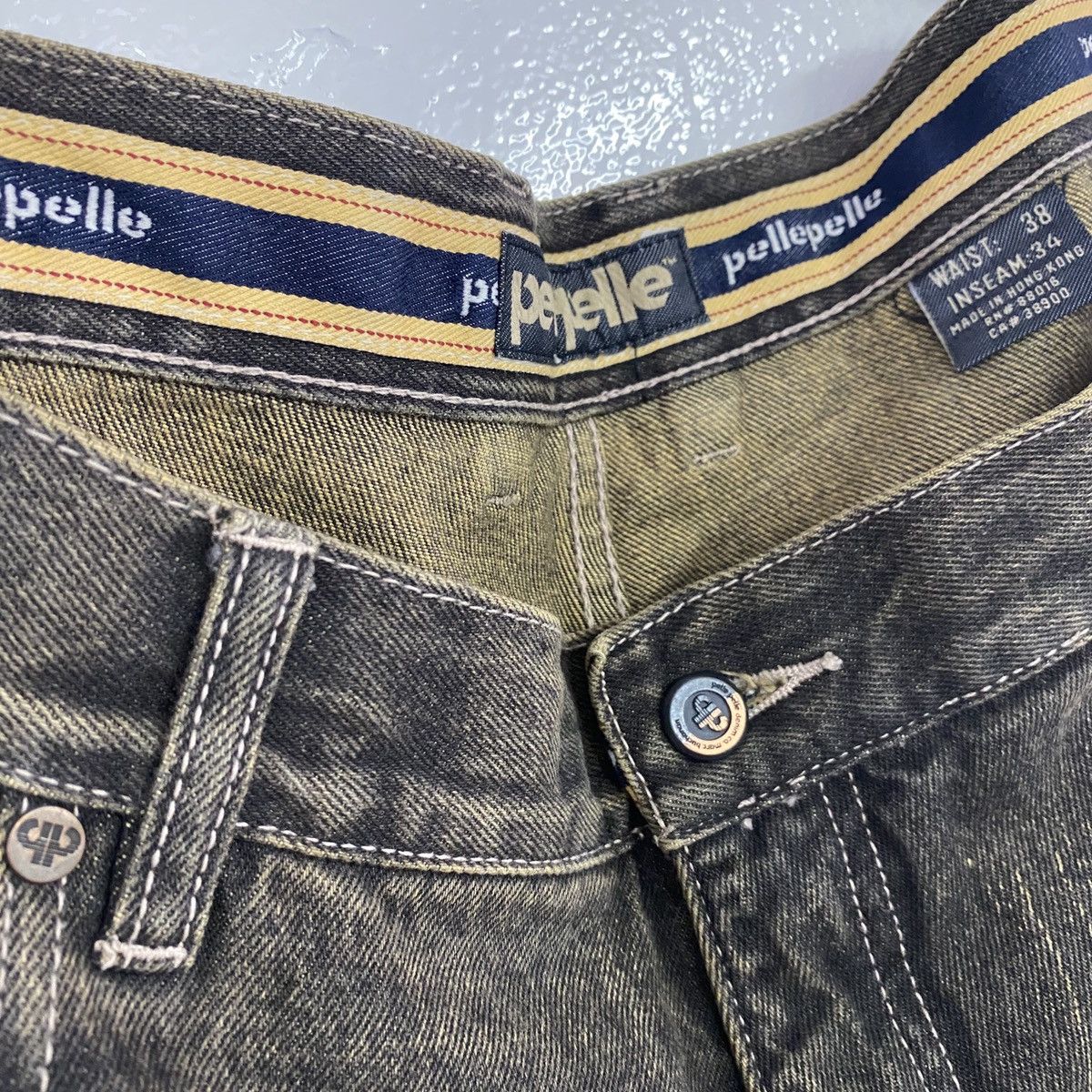 Designer × Marc Buchanan × Pelle Pelle PELLE PELLE MARC BUCHANAN JEANS DENIM Size US 38 / EU 54 - 9 Thumbnail