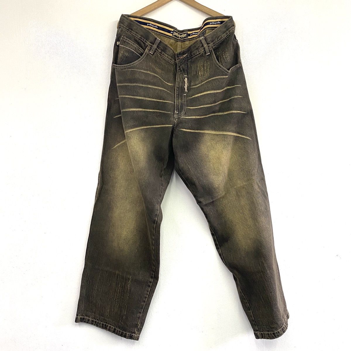 Designer × Marc Buchanan × Pelle Pelle PELLE PELLE MARC BUCHANAN JEANS DENIM Size US 38 / EU 54 - 5 Thumbnail