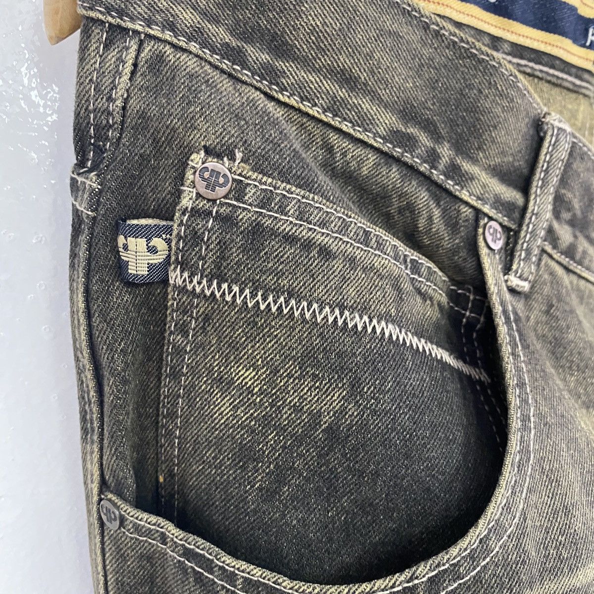 Designer × Marc Buchanan × Pelle Pelle PELLE PELLE MARC BUCHANAN JEANS DENIM Size US 38 / EU 54 - 11 Thumbnail