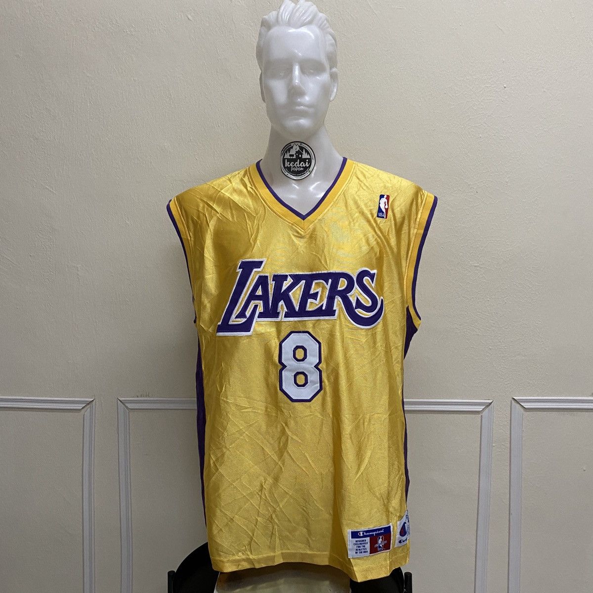 Champion L.A. Lakers Lakers CHAMPION LAKERS KOBE BRYANT JERSEY Grailed