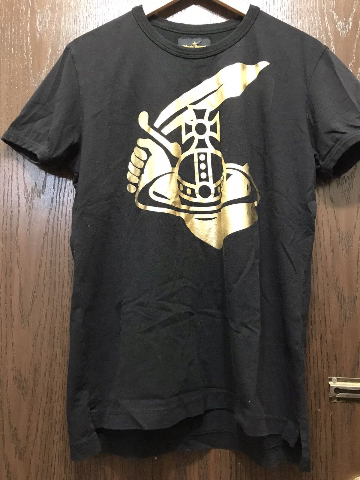 Designer × Vivienne Westwood Vivienne sword Anglo mania orb logo knight large T-shirt Size US L / EU 52-54 / 3 - 1 Thumbnail