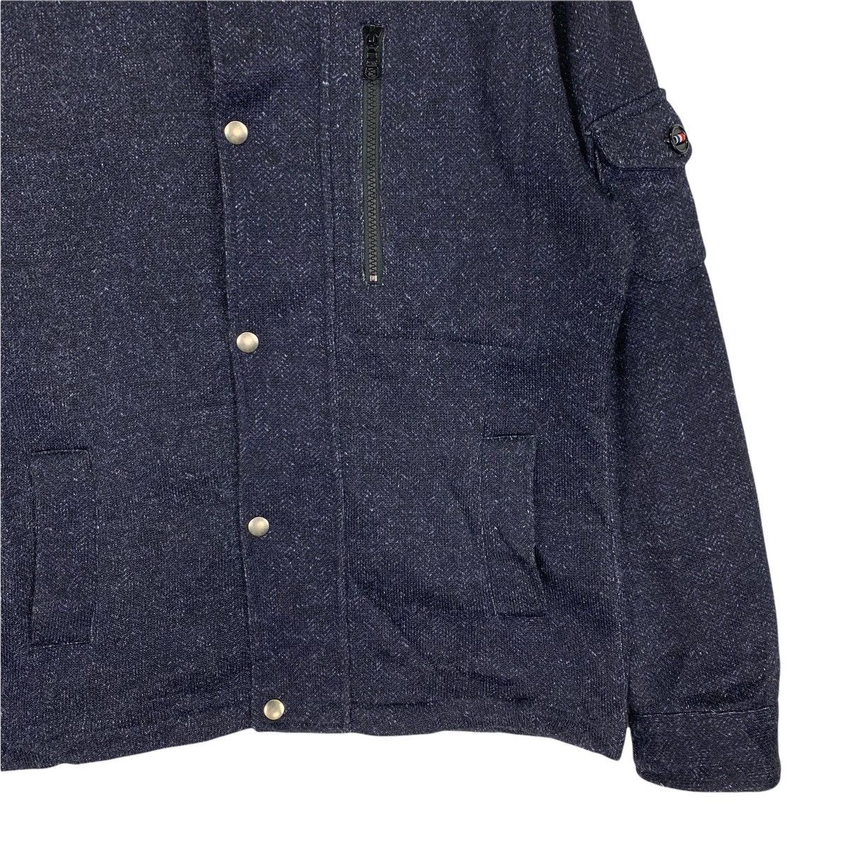 Beams Plus Vintage Beams Plus Hoodie Zip Up Denim Jacket Size US L / EU 52-54 / 3 - 3 Thumbnail
