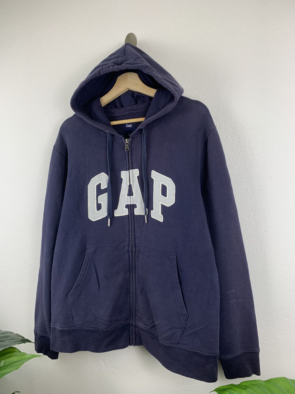 Gap GAP big logo zip up hoodie Size US M / EU 48-50 / 2 - 2 Thumbnail
