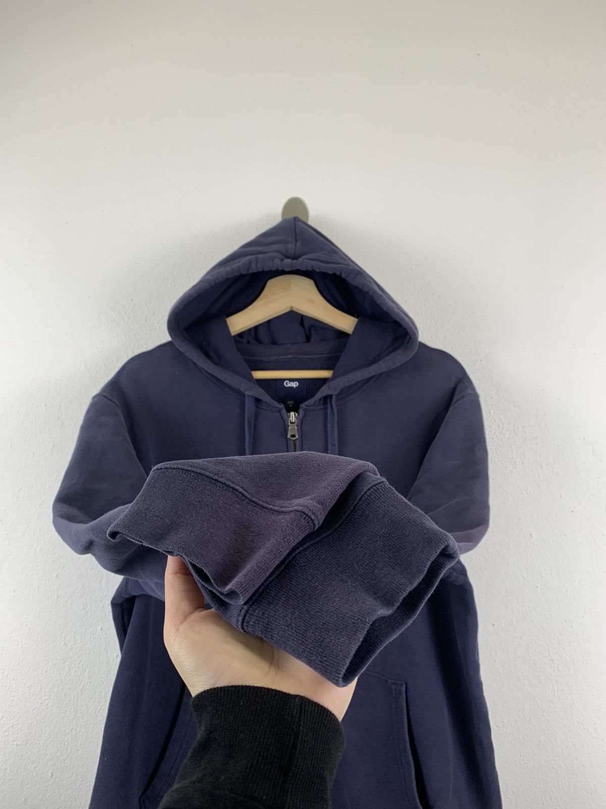Gap GAP big logo zip up hoodie Size US M / EU 48-50 / 2 - 10 Thumbnail