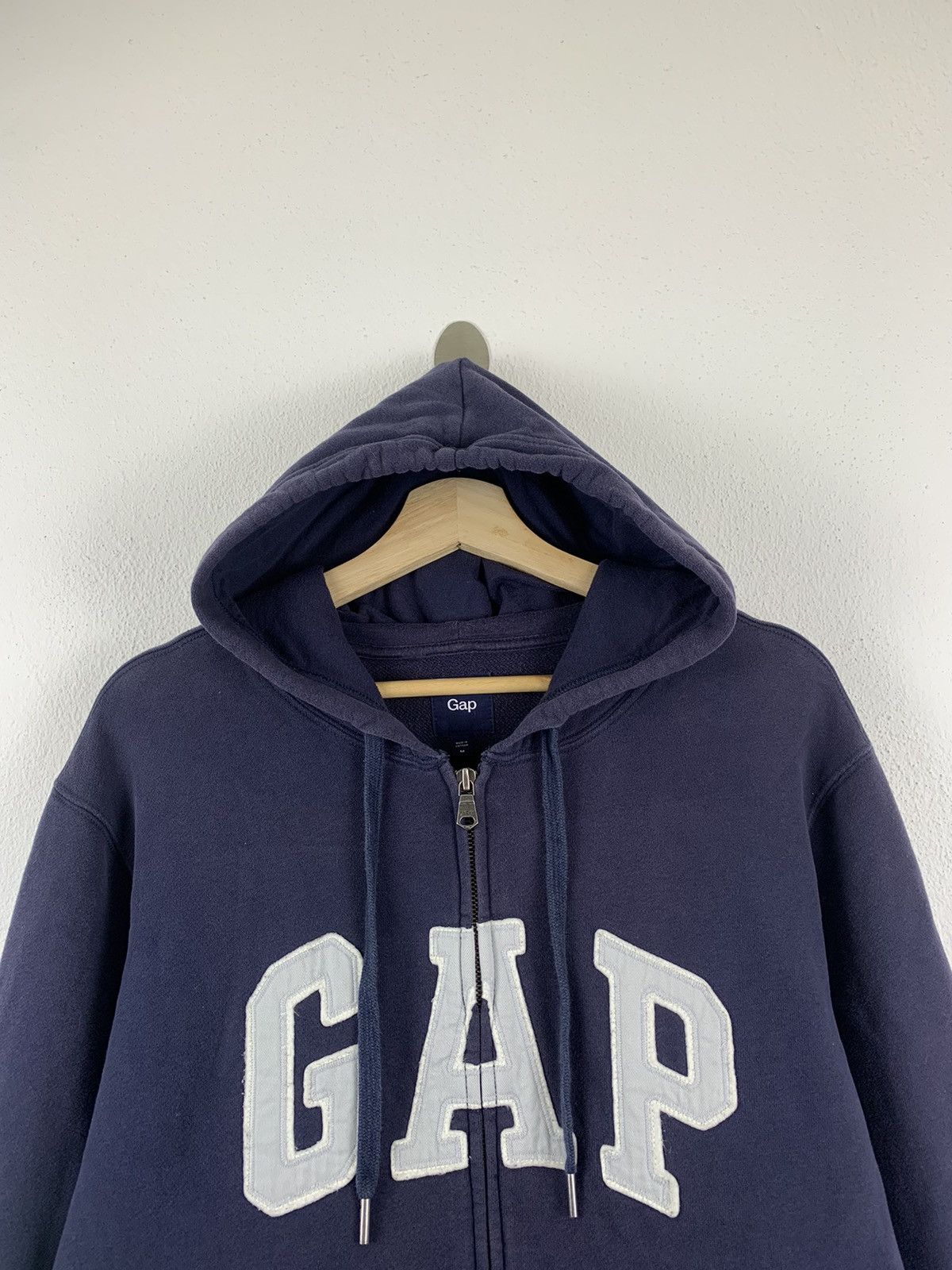 Gap GAP big logo zip up hoodie Size US M / EU 48-50 / 2 - 7 Thumbnail