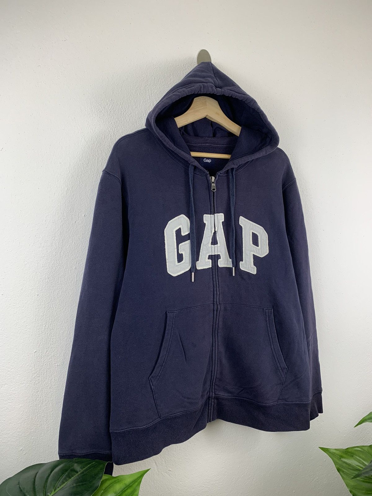 Gap GAP big logo zip up hoodie Size US M / EU 48-50 / 2 - 3 Thumbnail