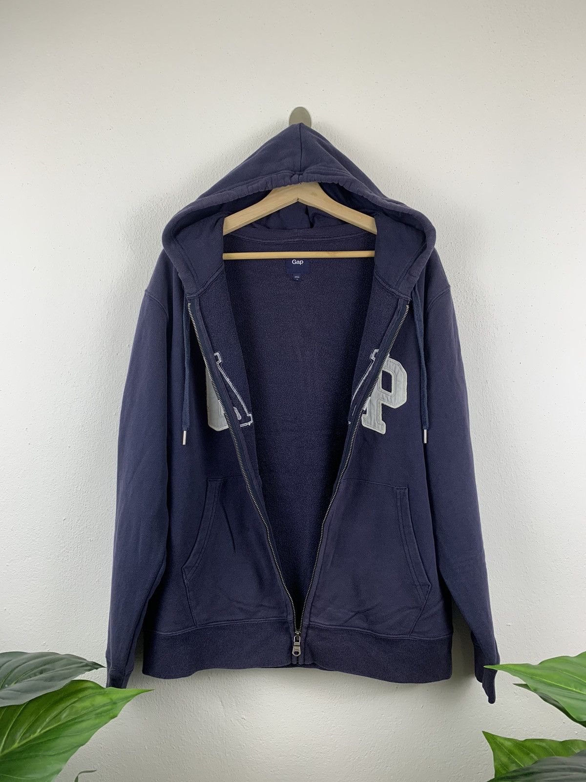 Gap GAP big logo zip up hoodie Size US M / EU 48-50 / 2 - 4 Thumbnail