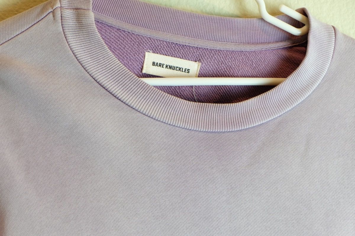 Bare Knuckles Lilac Oversized Crewneck Size US M / EU 48-50 / 2 - 4 Thumbnail