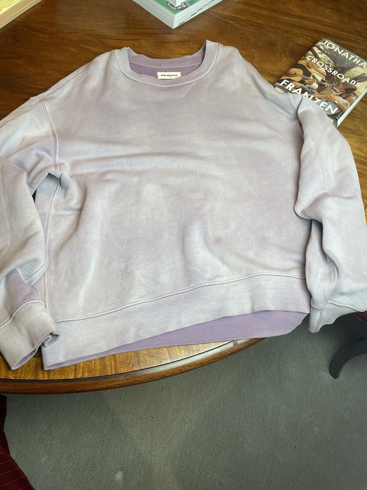 Bare Knuckles Lilac Oversized Crewneck Size US M / EU 48-50 / 2 - 7 Thumbnail