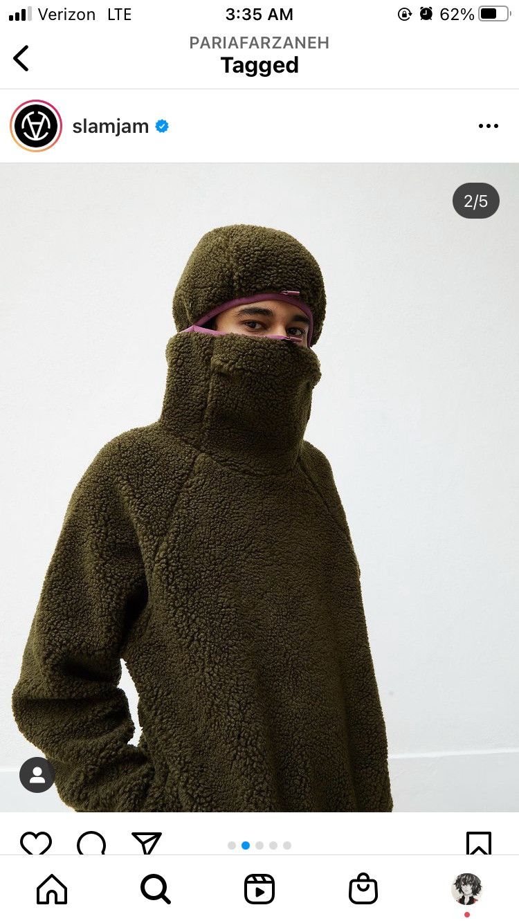 Paria Farzaneh Military Teddy Sherpa Hoodie Size US S / EU 44-46 / 1 - 3 Thumbnail