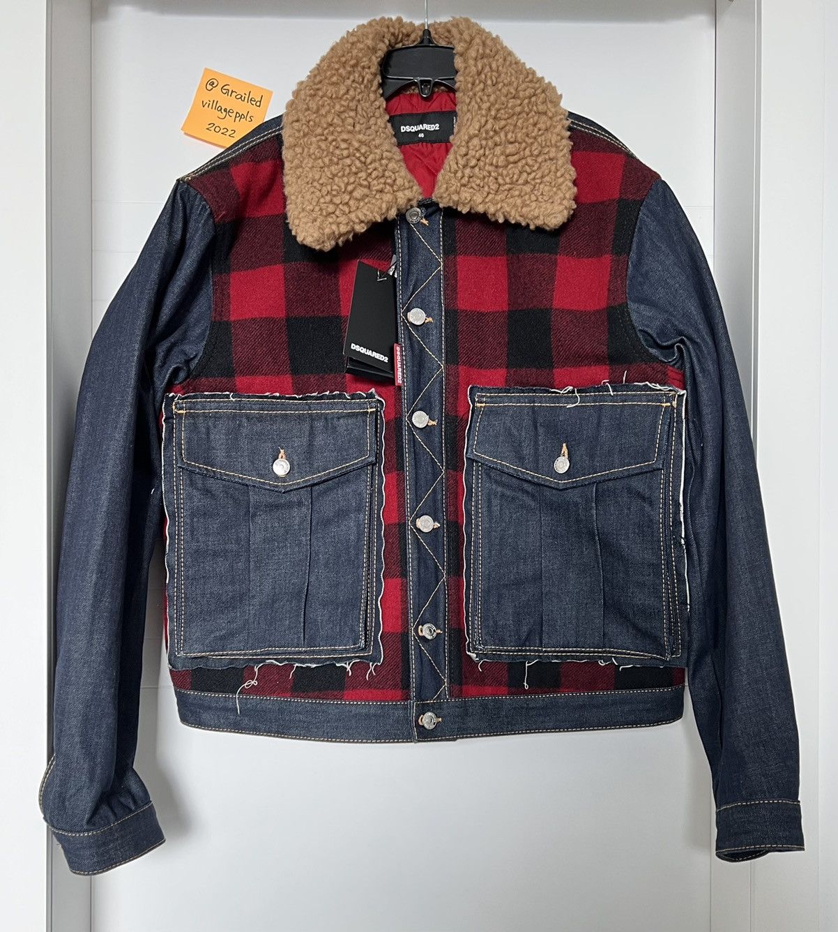 Dsquared2 Dsquared2 denim jacket sz 46 Size US S / EU 44-46 / 1 - 1 Thumbnail