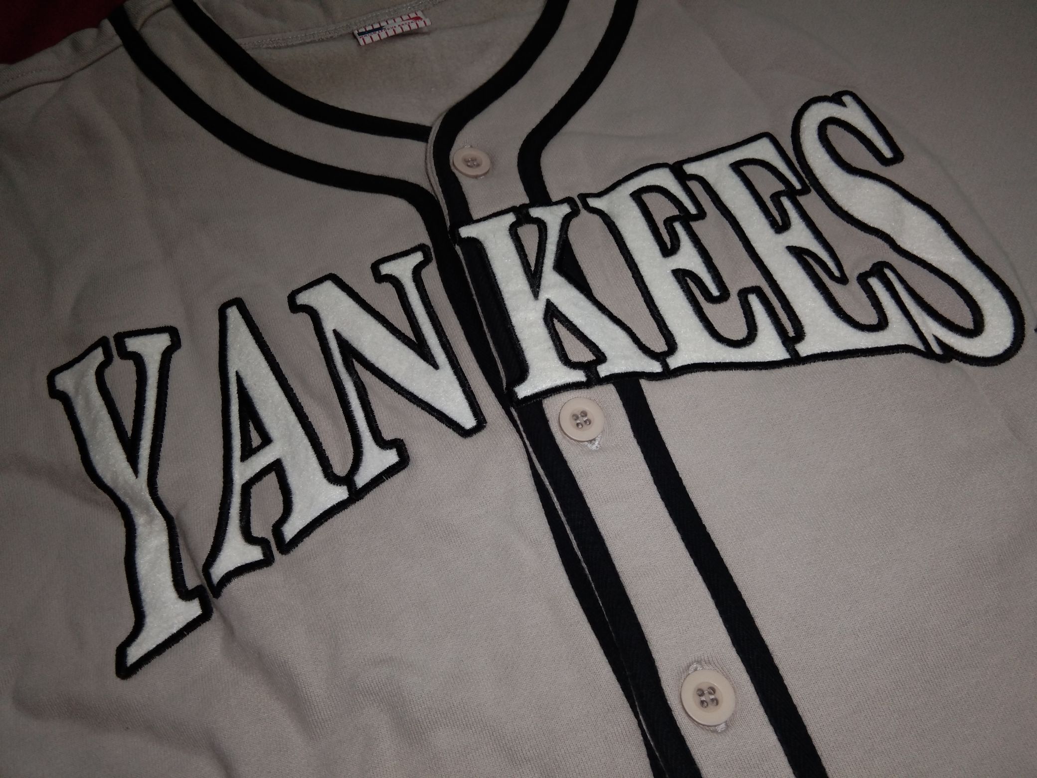 New York Yankees MLB New York Yankees jersey Sweatshirt embroidered Size US XL / EU 56 / 4 - 3 Thumbnail