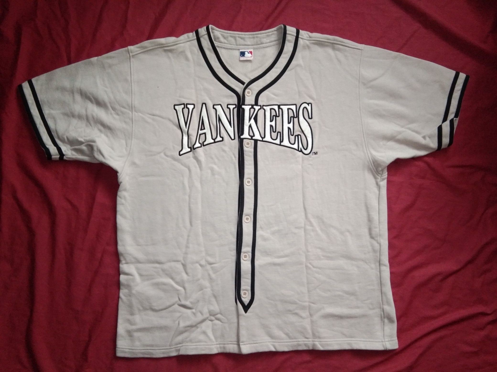 New York Yankees MLB New York Yankees jersey Sweatshirt embroidered Size US XL / EU 56 / 4 - 2 Thumbnail