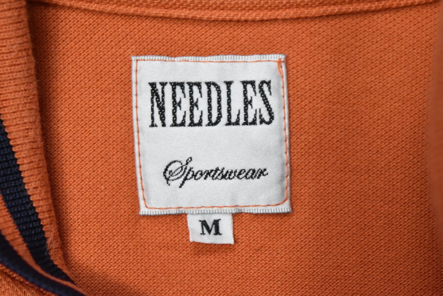 Needles NEEDLES/plain polo shirt/24059 - 0533 47.5 Size US M / EU 48-50 / 2 - 6 Thumbnail