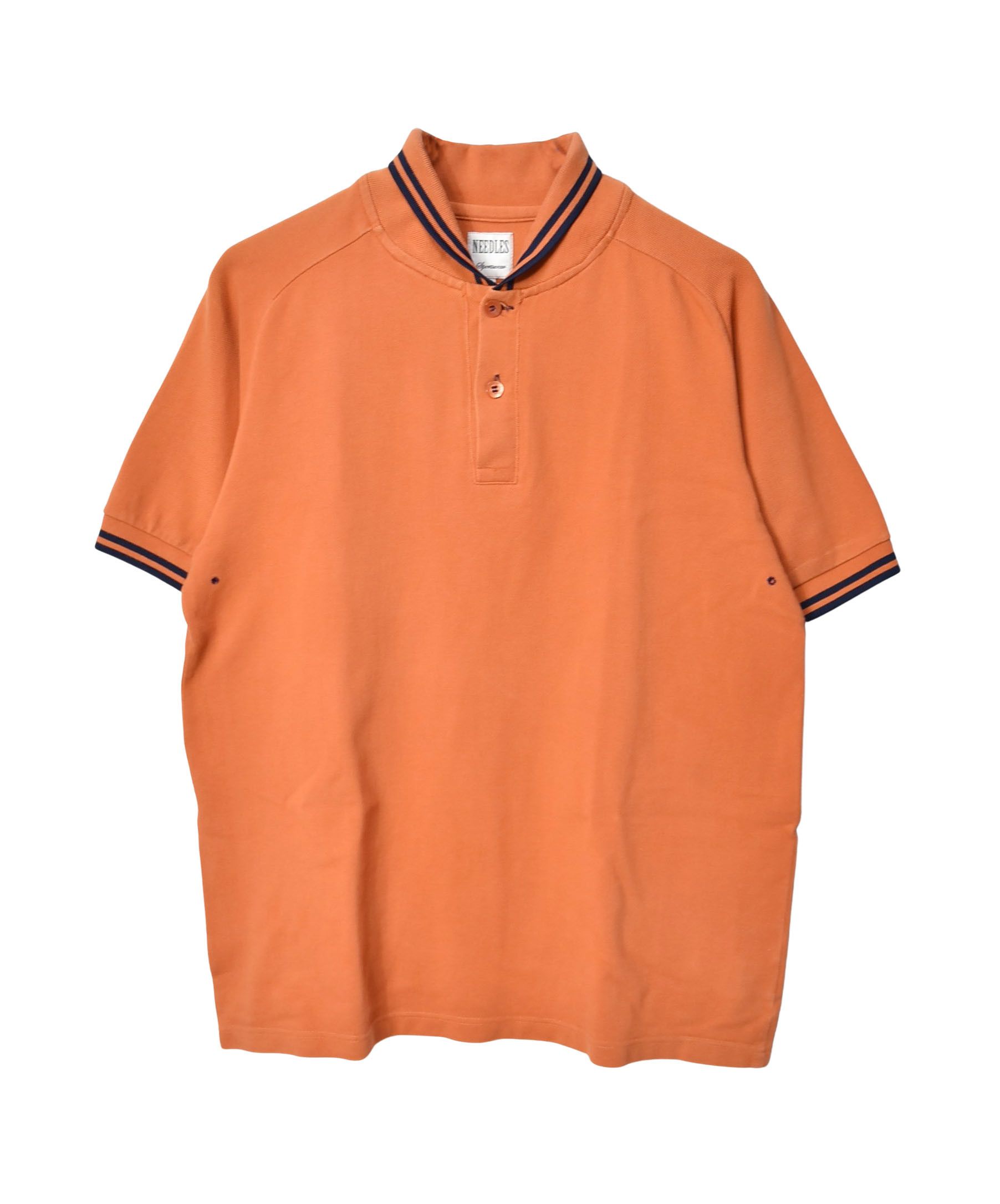 Needles NEEDLES/plain polo shirt/24059 - 0533 47.5 Size US M / EU 48-50 / 2 - 1 Thumbnail