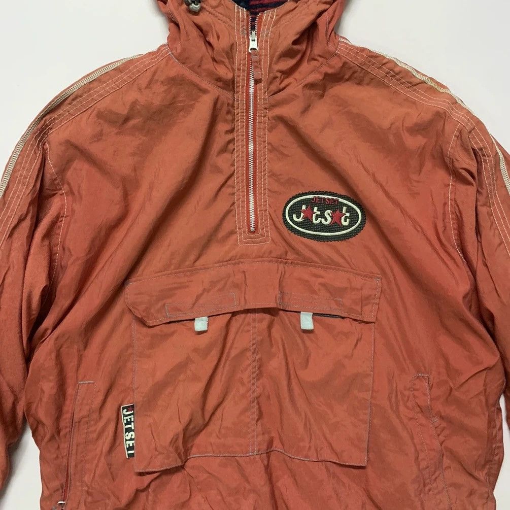Jet Lag × Vintage Vintage Jetset Reversable Windbreaker Ski Hoodie Jacket Size US XL / EU 56 / 4 - 5 Thumbnail