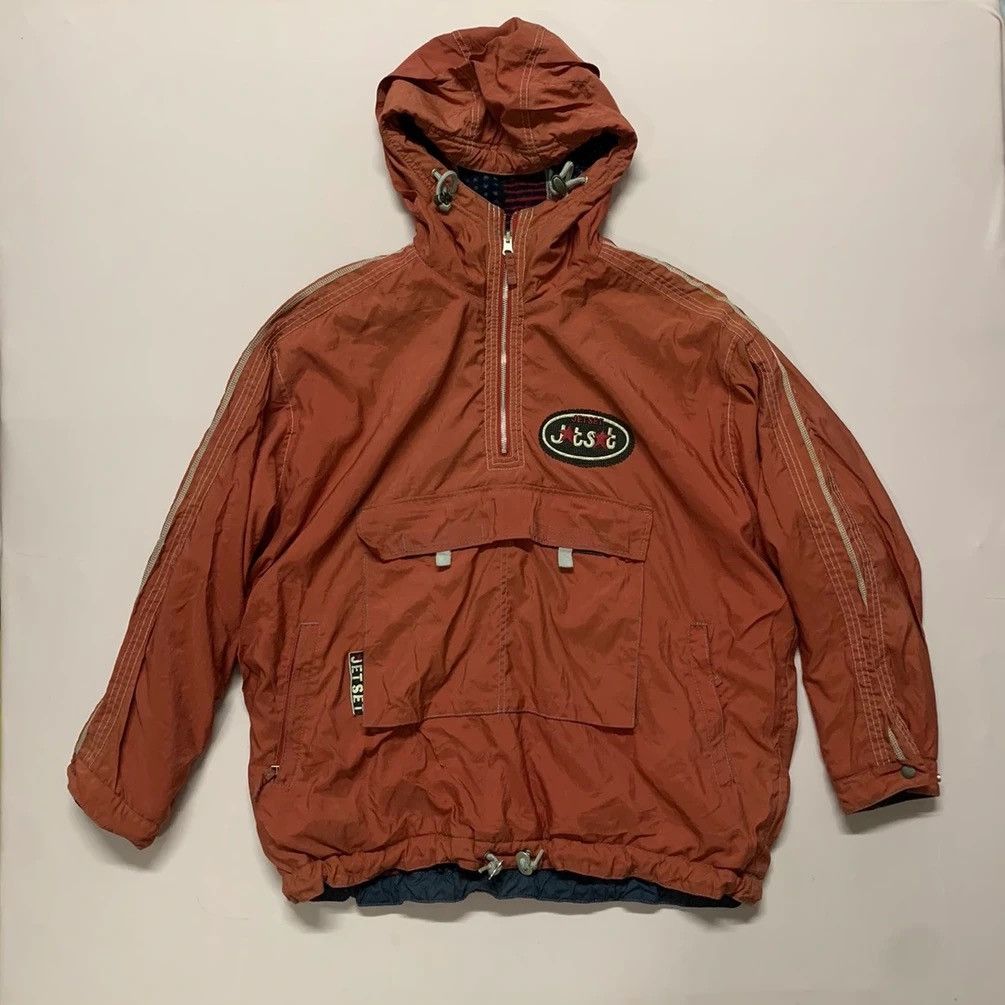 Jet Lag × Vintage Vintage Jetset Reversable Windbreaker Ski Hoodie Jacket Size US XL / EU 56 / 4 - 14 Thumbnail