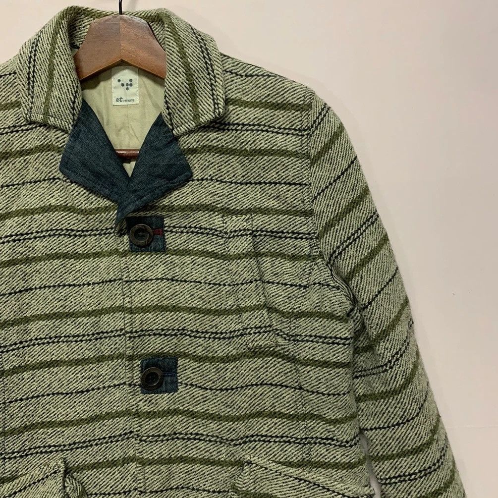 Japanese Brand × OVER THE STRiPES ⚡️CYBER WEEK⚡️E.T BOiTe Japan Brand Button Ups Jacket & Coat Size US S / EU 44-46 / 1 - 7 Thumbnail