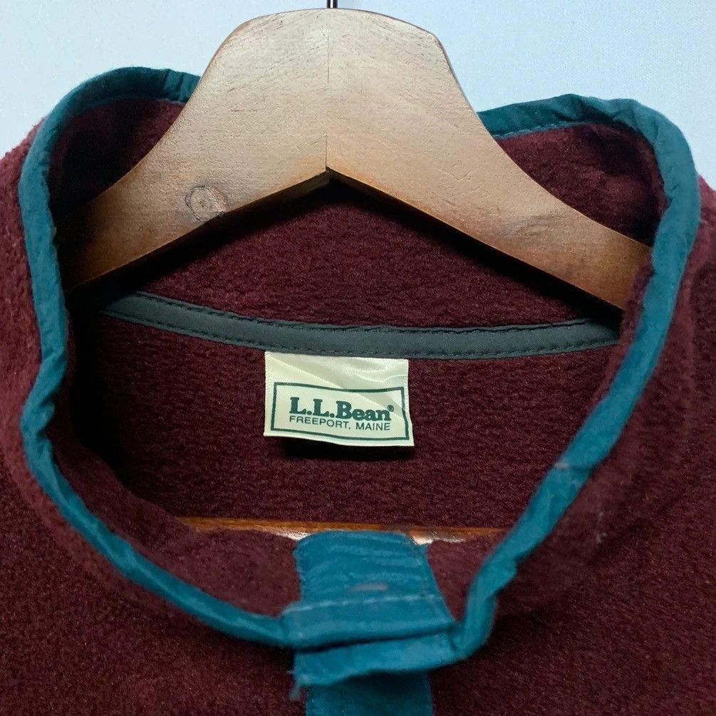 L.L. Bean × Vintage 90’s L.L. Bean Pullover Fleece Sweater Size US M / EU 48-50 / 2 - 8 Thumbnail