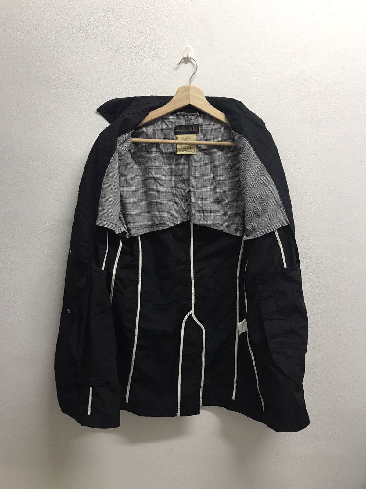 Japanese Brand LONG COAT MORGAN HOMME 10th Anniversary women Size US L / EU 52-54 / 3 - 8 Thumbnail