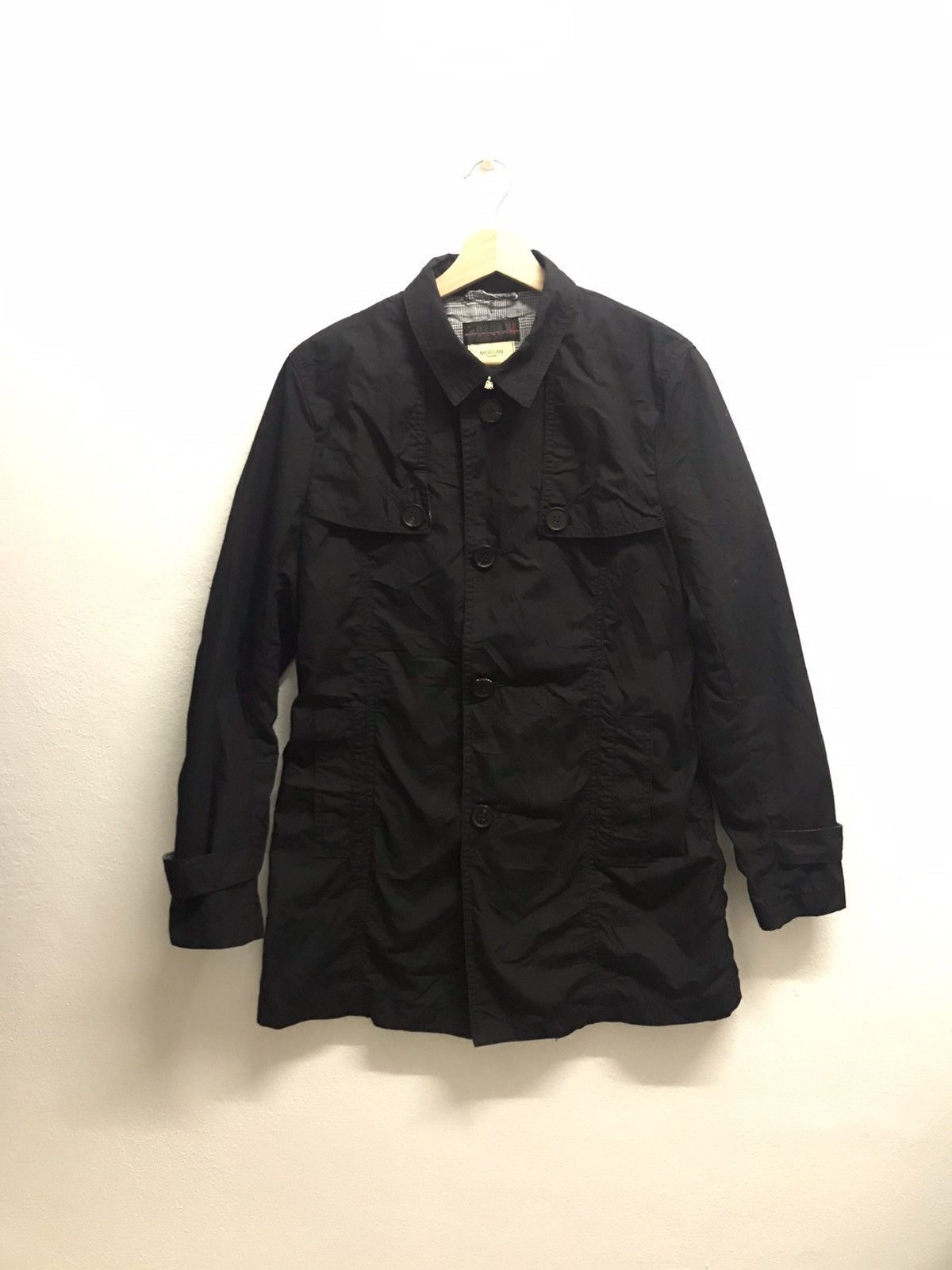 Japanese Brand LONG COAT MORGAN HOMME 10th Anniversary women Size US L / EU 52-54 / 3 - 1 Thumbnail