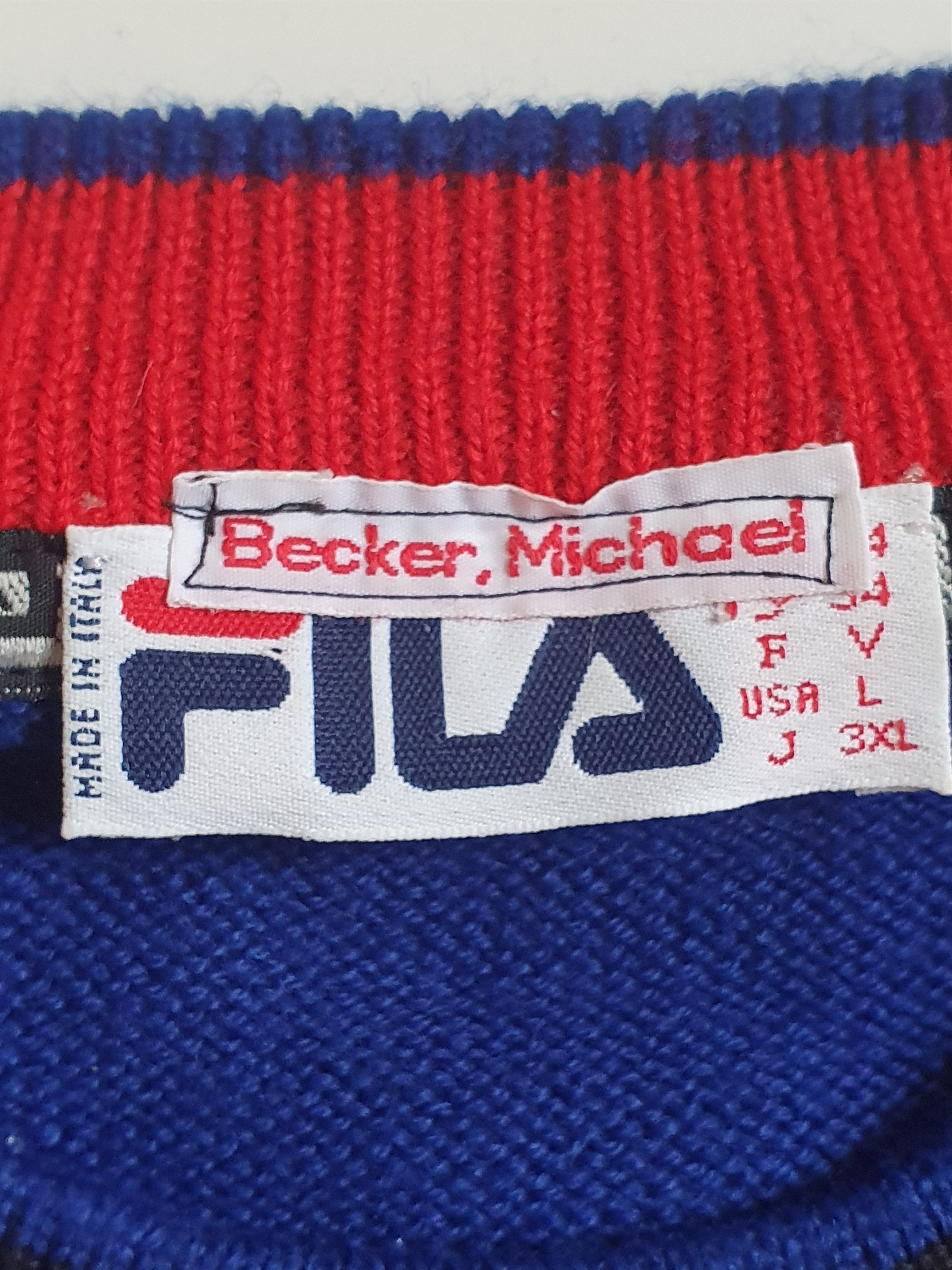Fila × Vintage Fila Vtg Made in Italy SWAG sweater,sz L Size US L / EU 52-54 / 3 - 7 Thumbnail