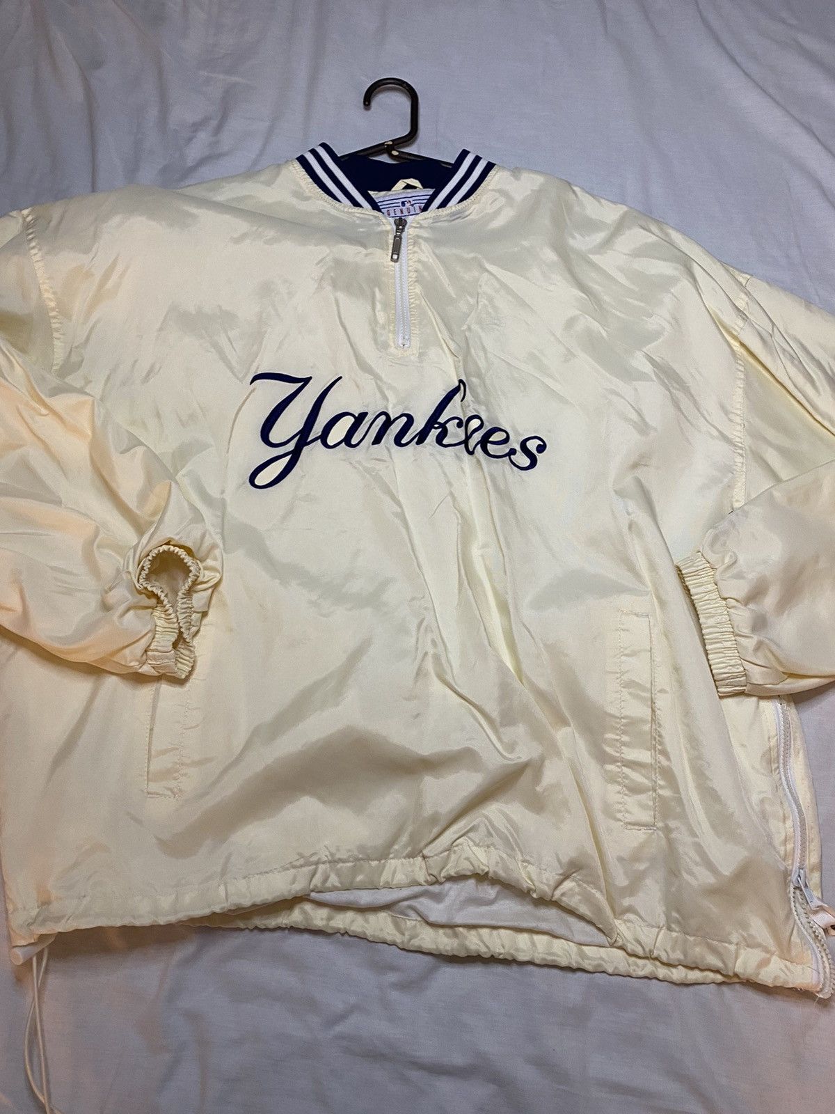 Vintage 1/4 Zip New York Yankees Starter Wind Breaker