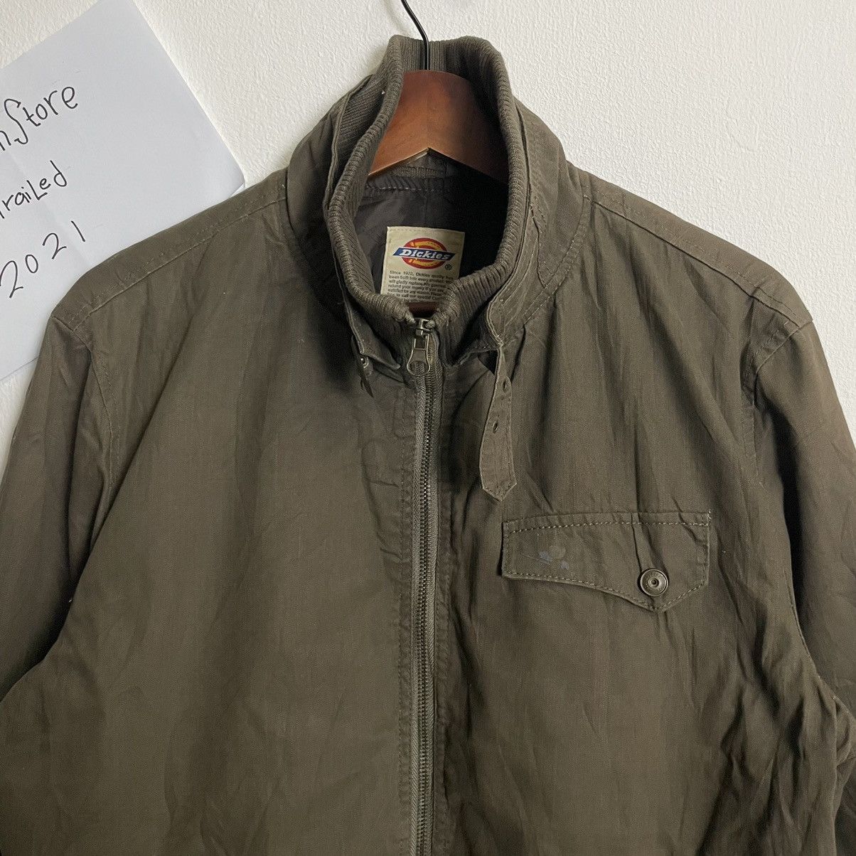 Dickies Vintage Dickies Zipper Up Jacket Size US L / EU 52-54 / 3 - 4 Thumbnail