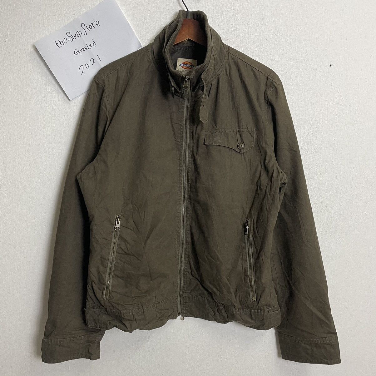 Dickies Vintage Dickies Zipper Up Jacket Size US L / EU 52-54 / 3 - 1 Thumbnail