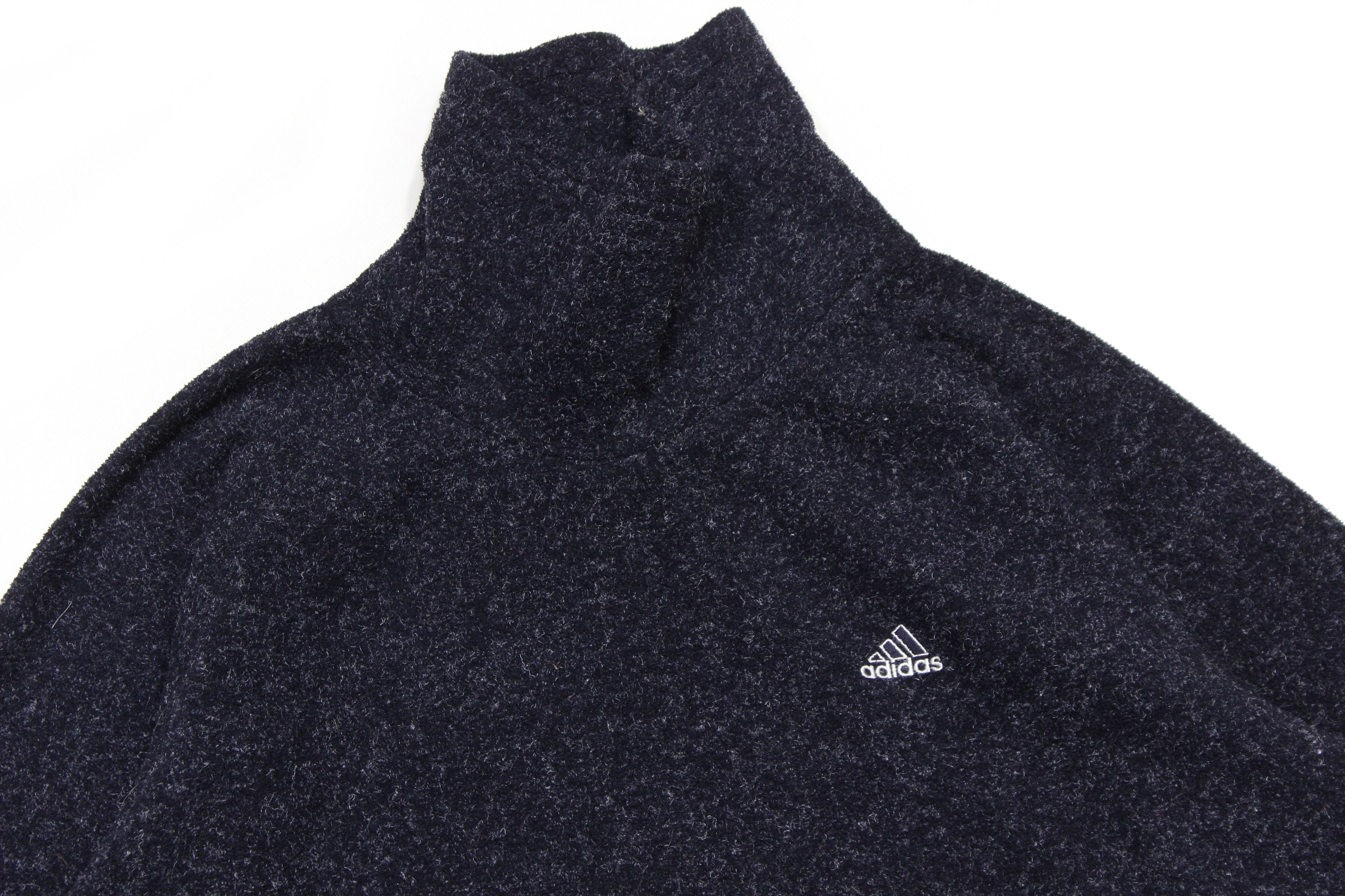 Adidas 2001 Logo Fleece Melange High Neck Size US M / EU 48-50 / 2 - 3 Thumbnail