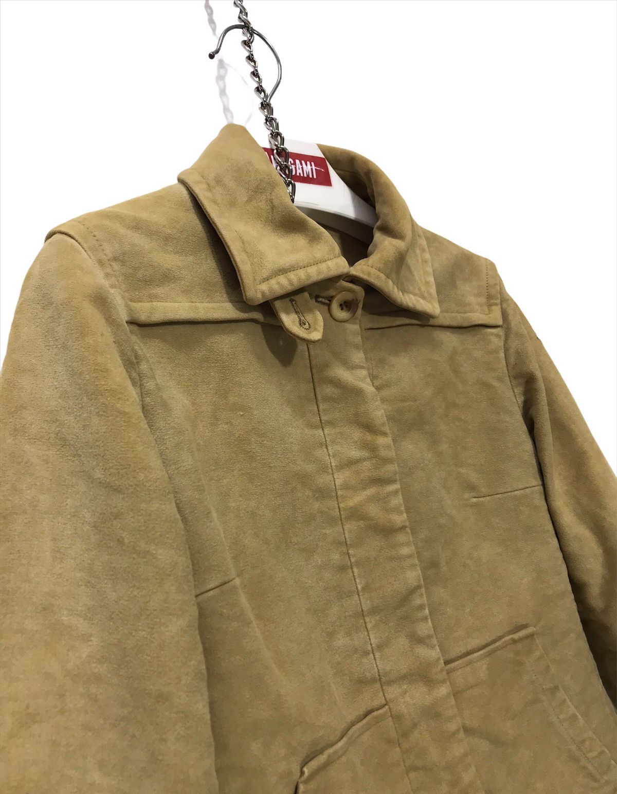 Christophe Lemaire Christophe Lemaire Paris Moleskin Cropped Button Jacket Size US S / EU 44-46 / 1 - 5 Thumbnail
