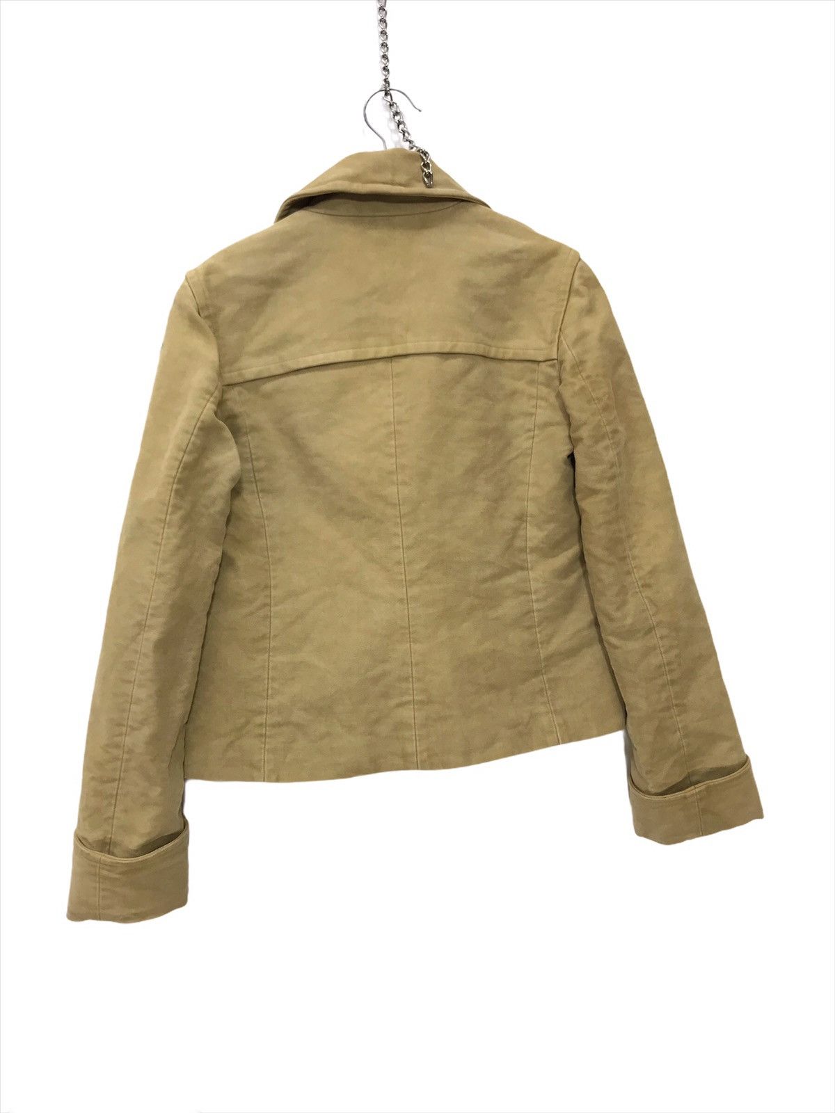 Christophe Lemaire Christophe Lemaire Paris Moleskin Cropped Button Jacket Size US S / EU 44-46 / 1 - 8 Thumbnail