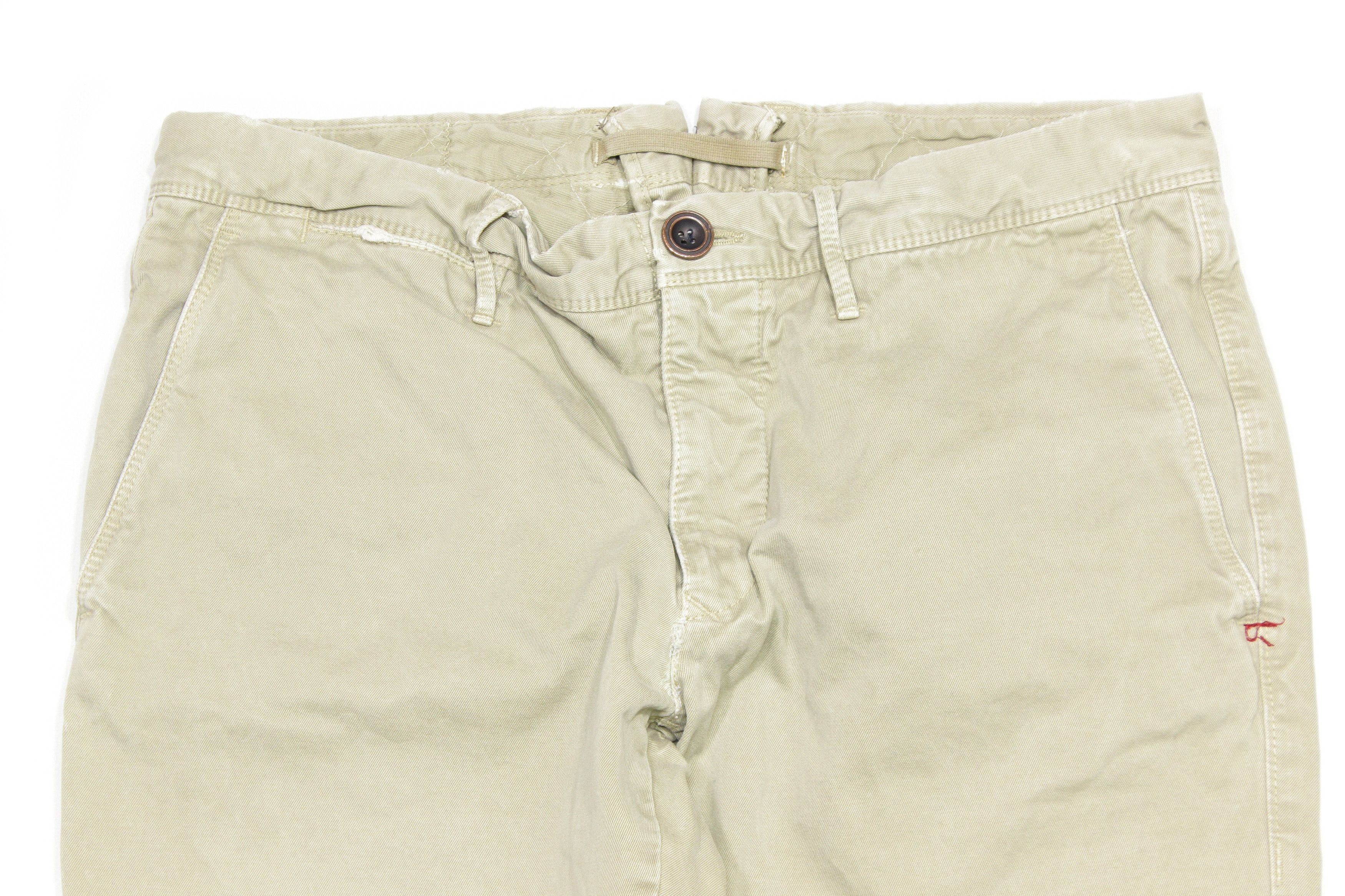 Incotex Red Label Chino Pants Size US 33 - 3 Thumbnail