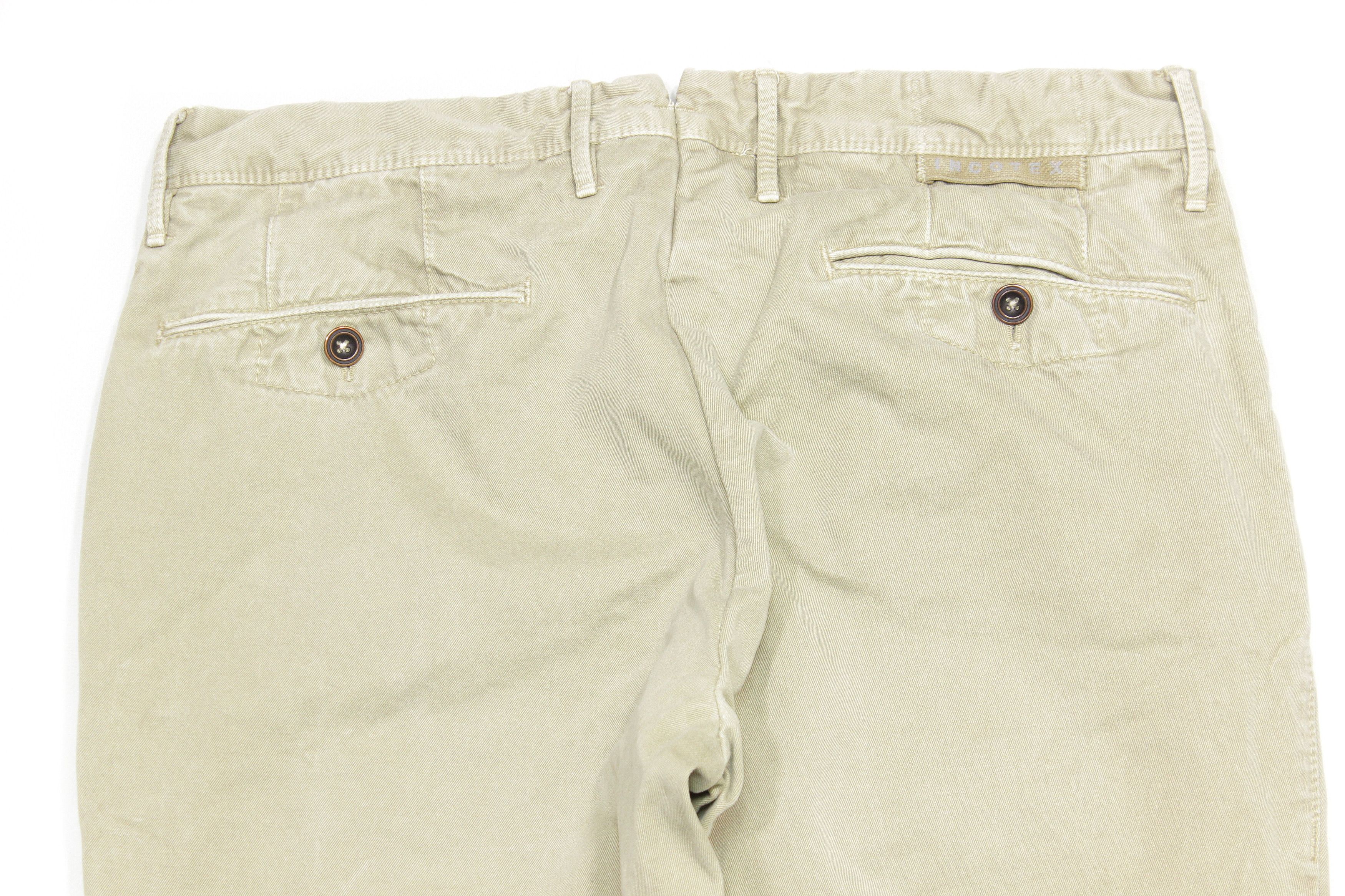 Incotex Red Label Chino Pants Size US 33 - 4 Thumbnail