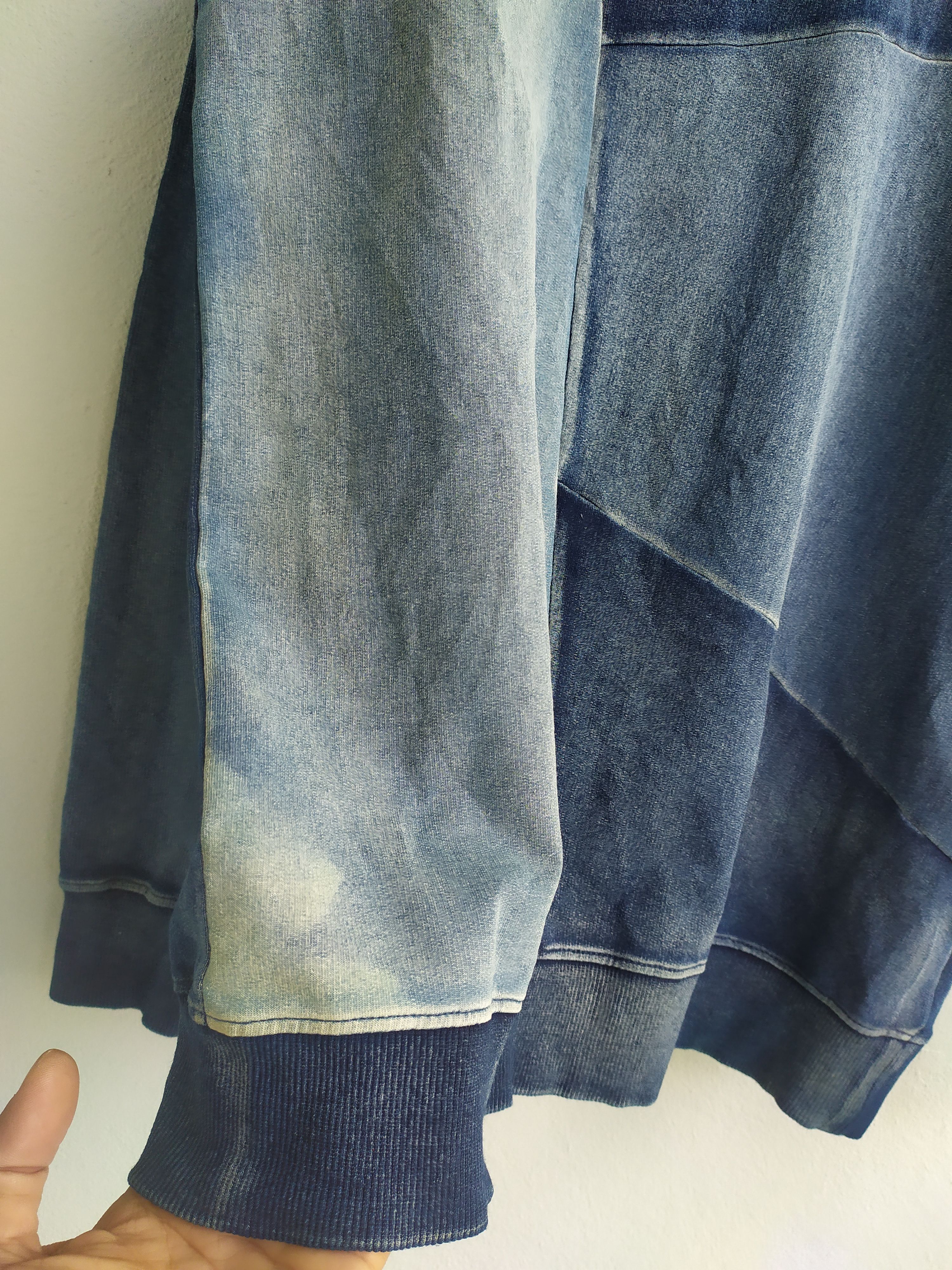 Indigo × Japanese Brand Vintage Baycrest indigo Faded sweatshirt Size US M / EU 48-50 / 2 - 5 Thumbnail
