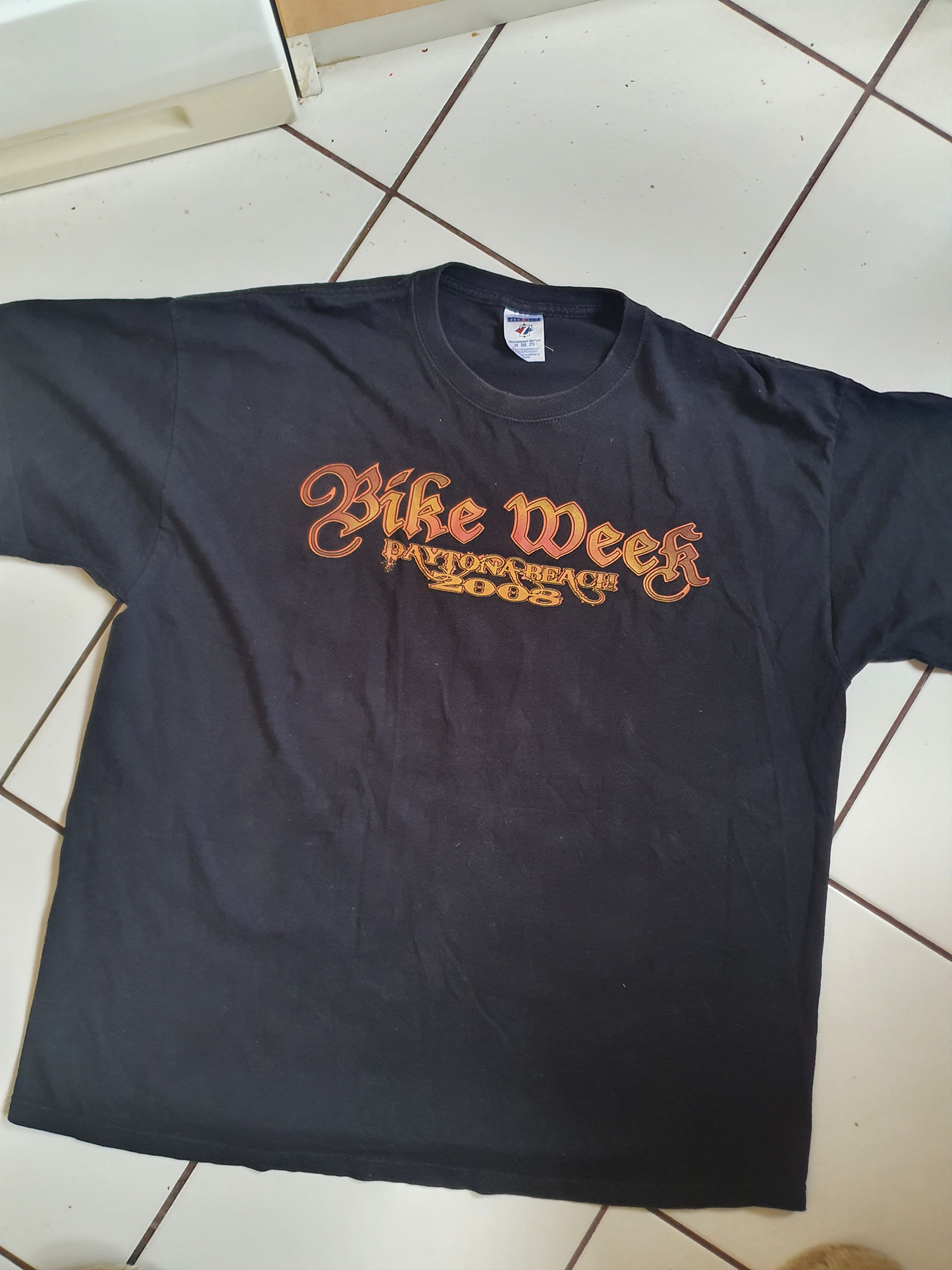 Jerzees × Vintage Byke Week Daytona Beach 2008 t-shirt,sz XXL Size US XXL / EU 58 / 5 - 3 Thumbnail
