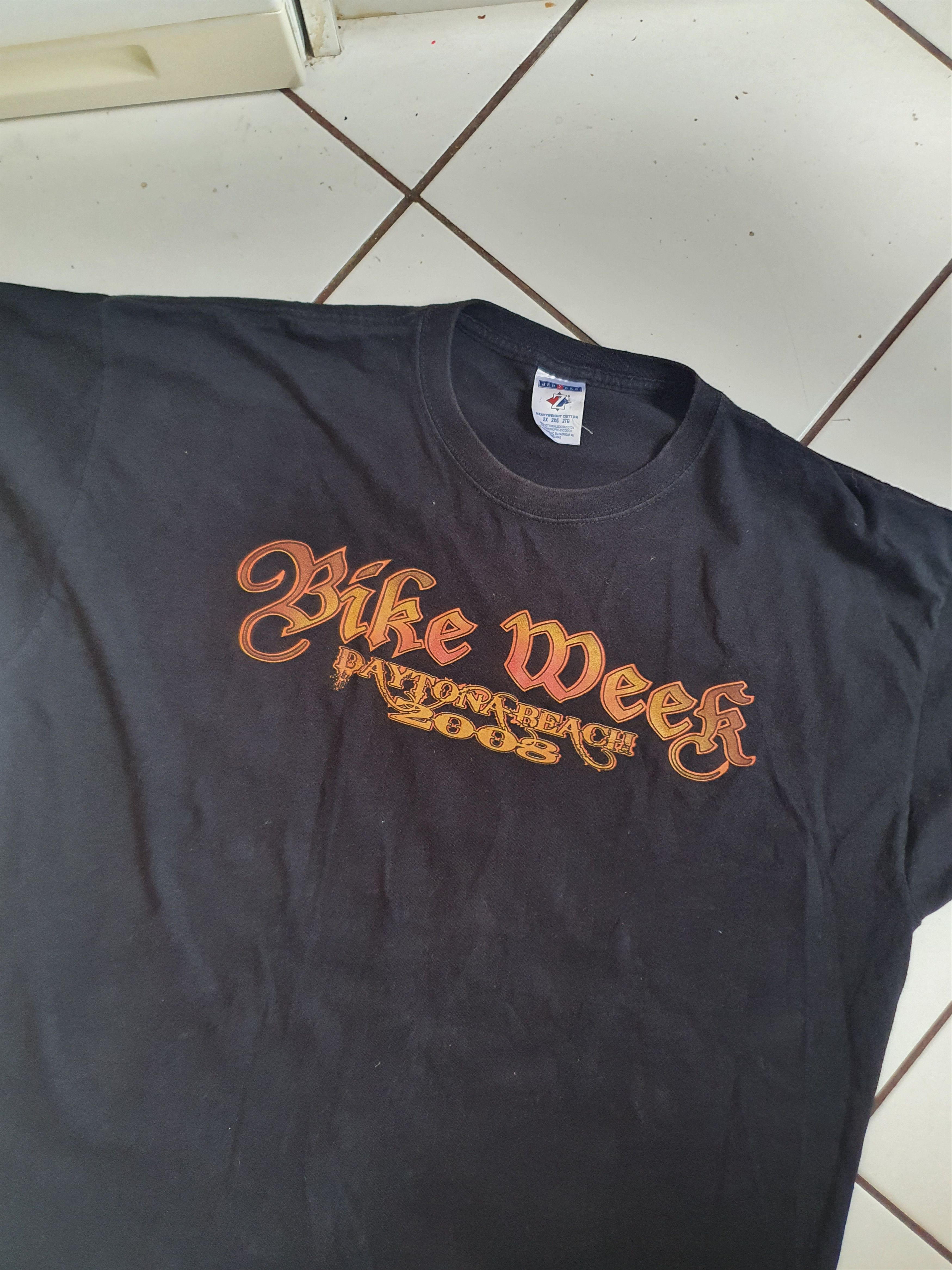Jerzees × Vintage Byke Week Daytona Beach 2008 t-shirt,sz XXL Size US XXL / EU 58 / 5 - 4 Thumbnail