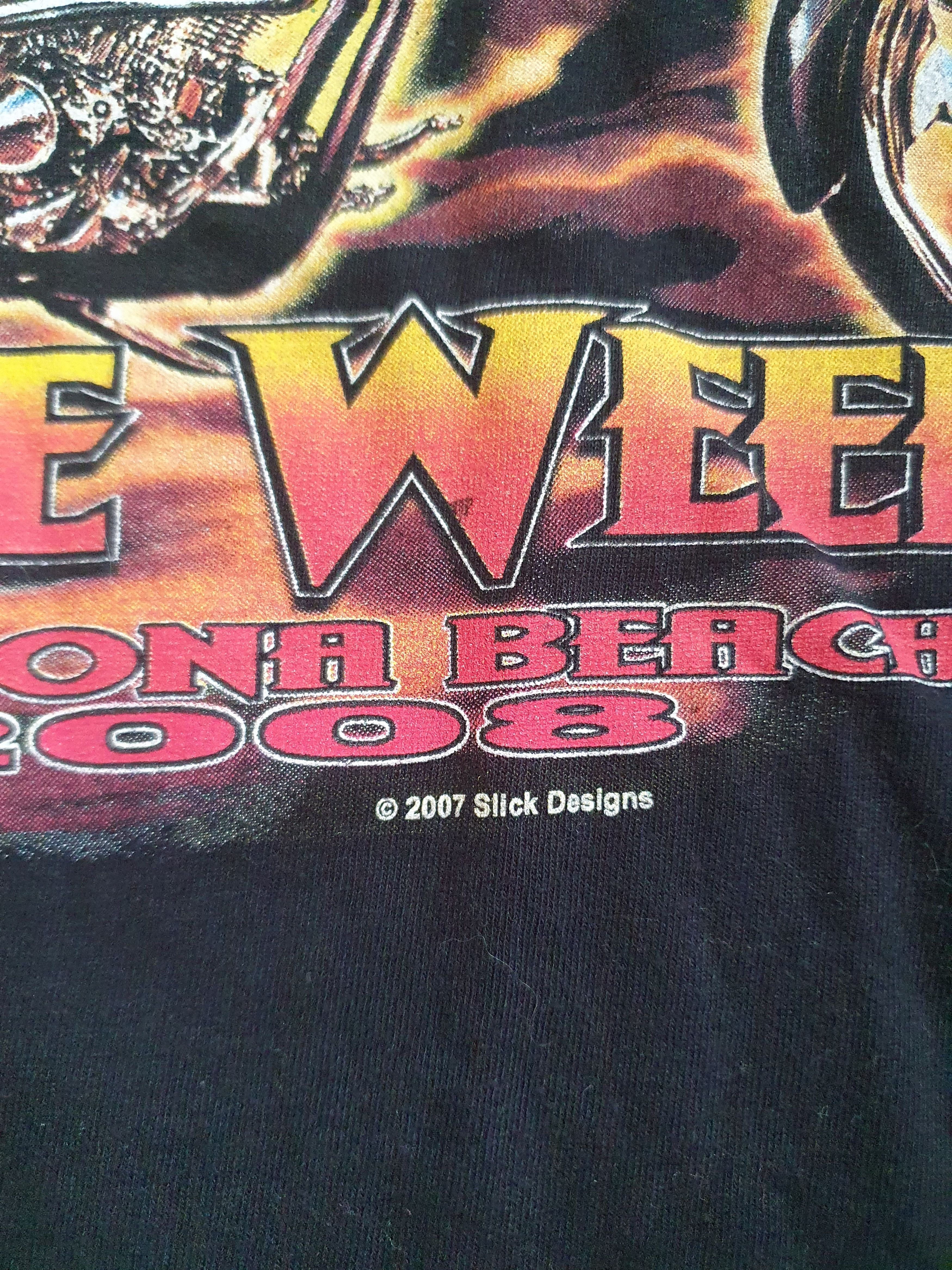 Jerzees × Vintage Byke Week Daytona Beach 2008 t-shirt,sz XXL Size US XXL / EU 58 / 5 - 11 Thumbnail