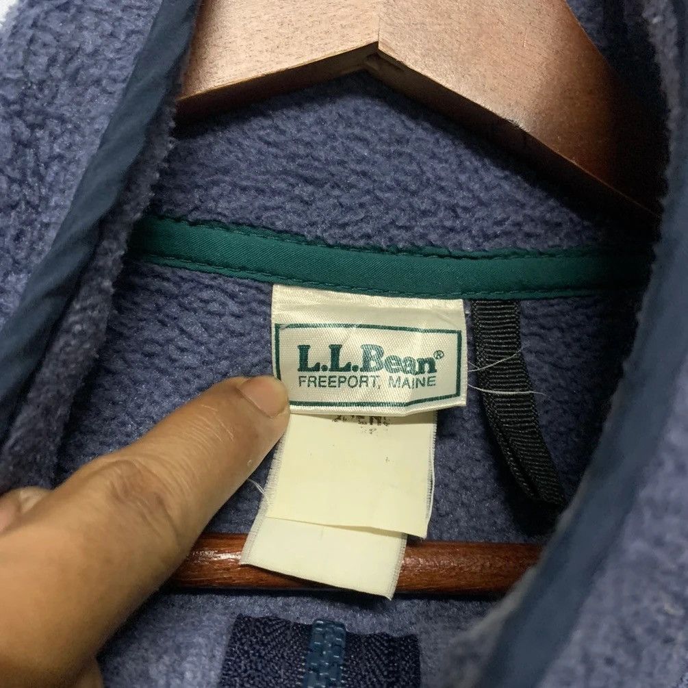 L.L. Bean × Vintage Vintage L.L. Bean Zip Ups Fleece Jacket Size US M / EU 48-50 / 2 - 7 Thumbnail