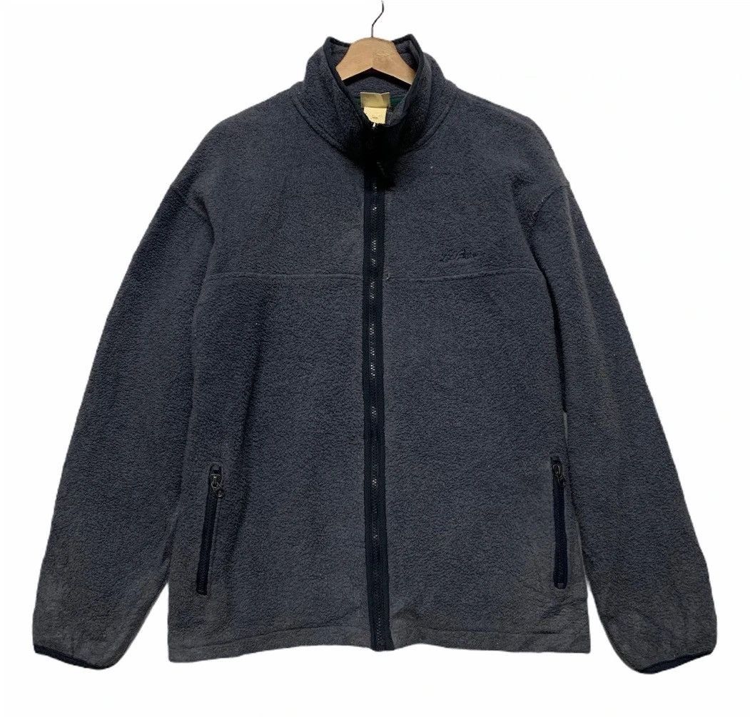 L.L. Bean × Vintage Vintage L.L. Bean Zip Ups Fleece Jacket Size US M / EU 48-50 / 2 - 1 Thumbnail